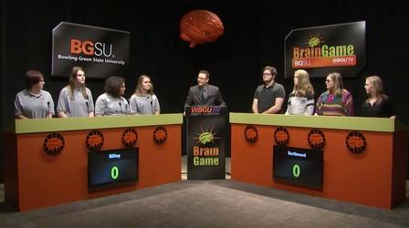 Video thumbnail: BGSU Brain Game Hilltop vs Northwood (2016-2017 Season)