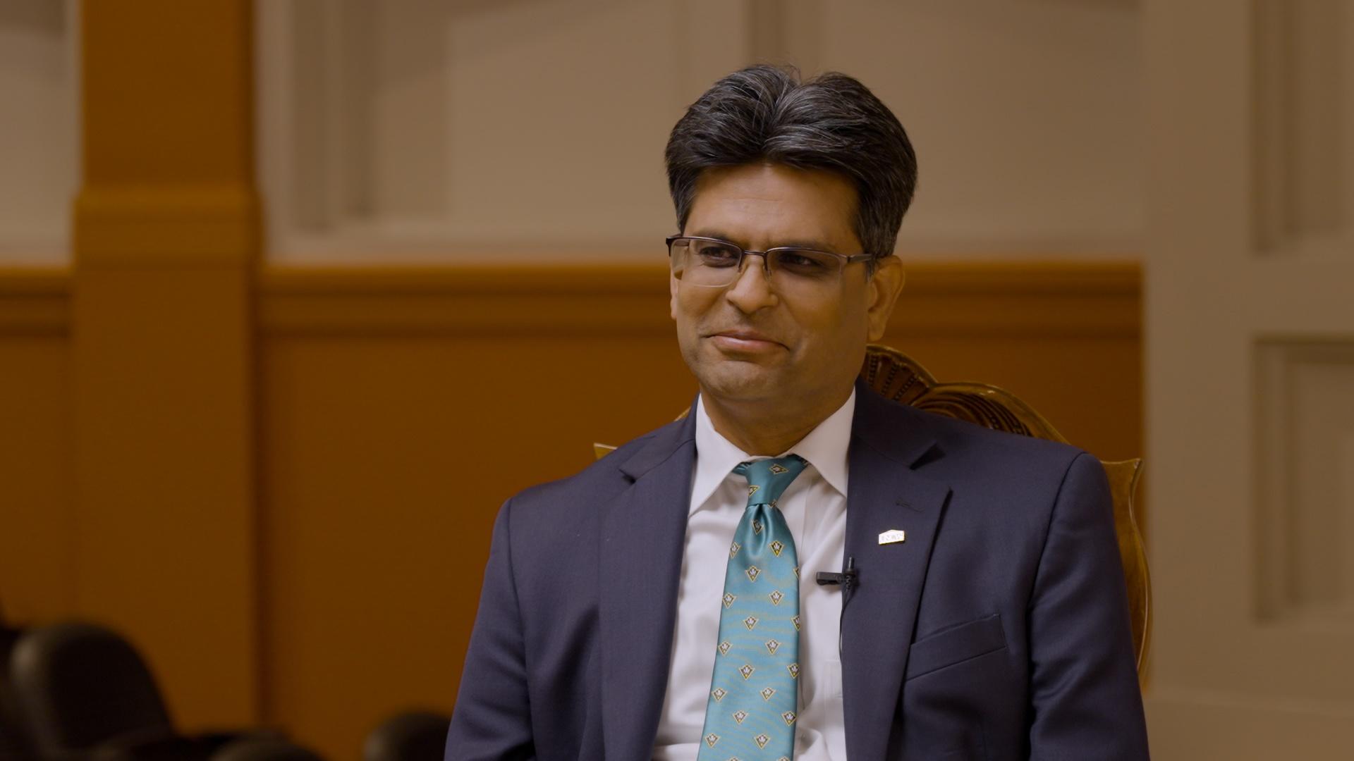 Dr. Aswani K. Volety, chancellor of UNC Wilmington.