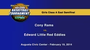 Cony vs. Edward Little Girls Class A East Semifinal