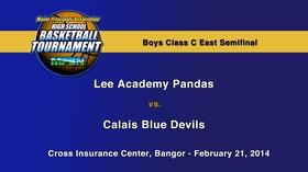 Video thumbnail: Maine High School Basketball Tournament Lee vs. Calais Boys C East Semifinal