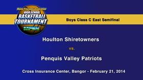 Video thumbnail: Maine High School Basketball Tournament Houlton vs. Penquis Boys C East Semifinal