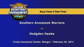 Video thumbnail: Maine High School Basketball Tournament Southern Aroostook vs. Hodgdon Boys D East Final
