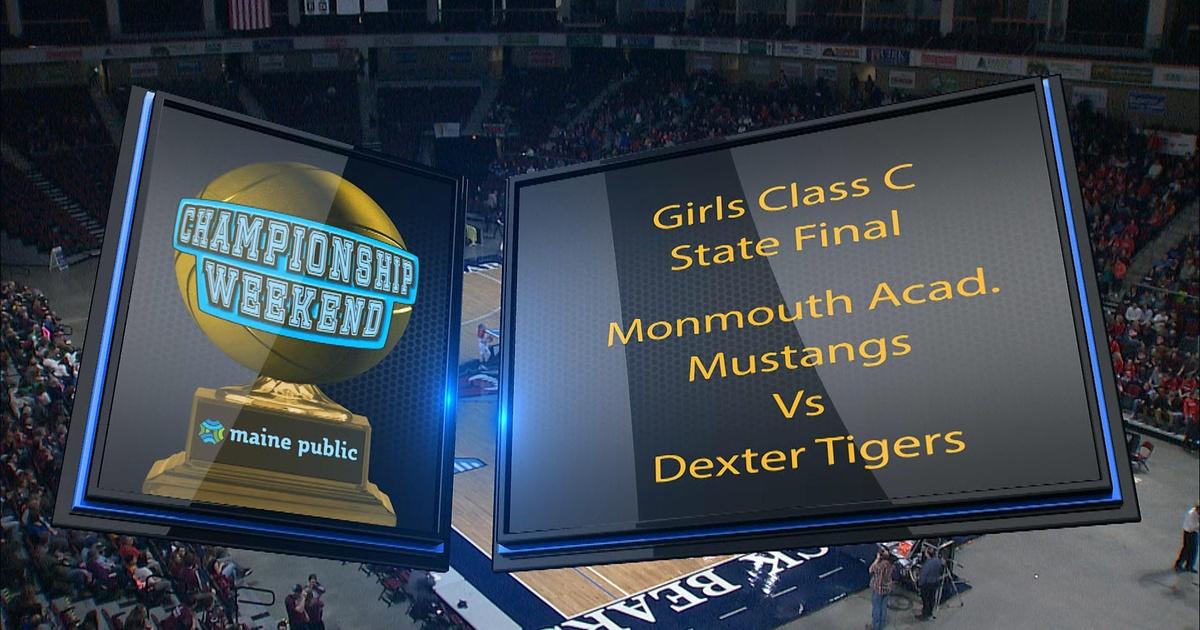 Maine High School Basketball Tournament Monmouth vs Dexter Girls
