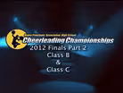 2012 Maine High School Cheering Competition Class B and Class C