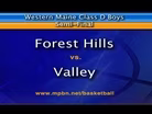 Valley vs. Forest Hills Boys Class D West Semifinal