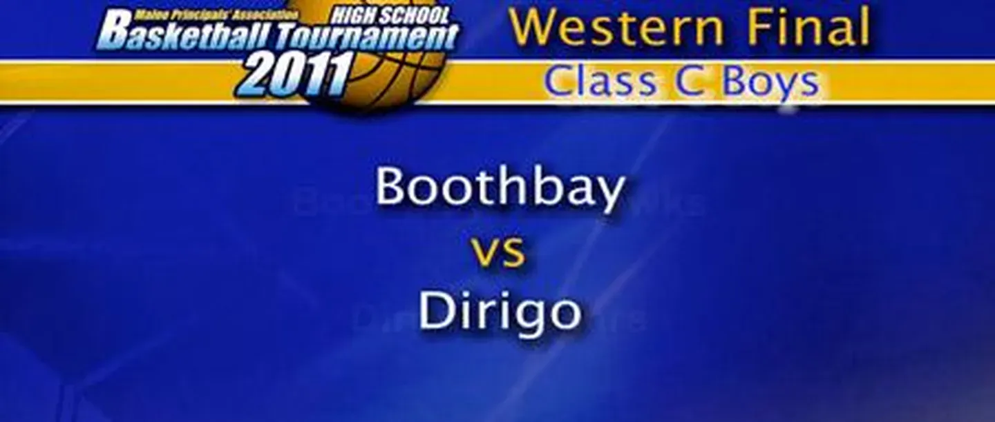 Boothbay vs Dirigo - Boys Class C Western Maine Final - 2/26/2011