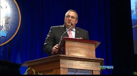 Video thumbnail: Maine Public News Inauguration of Gov. Paul LePage (R), January 7, 2015