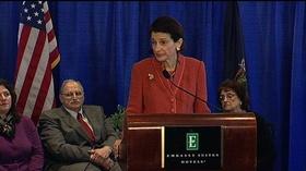 Video thumbnail: Maine Public News Olympia Snowe's Press Conference