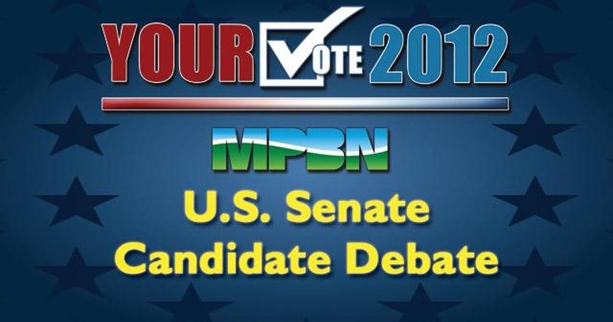 US Senate Debate, November 1, 2012 | Your Vote | PBS