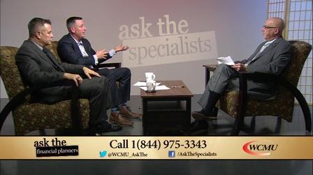 Video thumbnail: Ask The Specialists Ask the Financial Planner