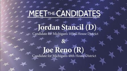 Video thumbnail: Meet the Candidates on CMU Public Television Meet the Candidates: Jordan Stancil and Joe Reno
