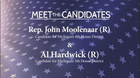 Video thumbnail: Meet the Candidates on CMU Public Television Meet the Candidates: Rep. John Moolenaar and Al Hardwick