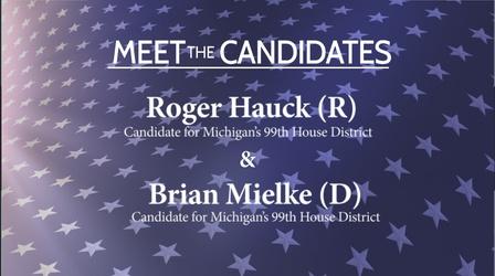 Video thumbnail: Meet the Candidates on CMU Public Television Meet the Candidates: Roger Hauck and Brian Mielke
