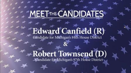 Video thumbnail: Meet the Candidates on CMU Public Television Meet the Candidates: Edward Canfield and Robert Townsend
