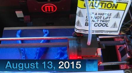 Video thumbnail: WCNY SciTech Now WCNY SciTech Now 8/13/15