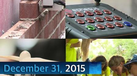 Video thumbnail: WCNY SciTech Now WCNY SciTech Now 12/31/15