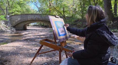 Video thumbnail: Iowa Outdoors Iowa State Parks Artists