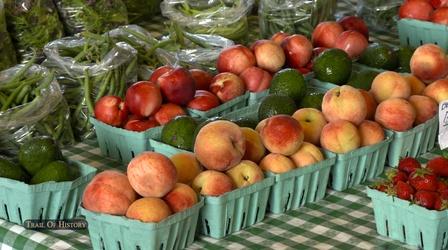 Video thumbnail: Trail of History The History of Farmers Markets