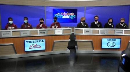 Video thumbnail: WLVT Scholastic Scrimmage Scholastic Scrimmage Ep. 7 Whitehall vs Bethlehem Catholic