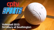 Girls Volleyball Simsbury vs Southington (10/14/15)