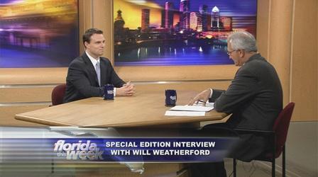 Video thumbnail: Florida This Week Will Weatherford Interview