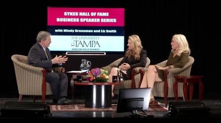 Video thumbnail: Suncoast Business Forum January 2016: Liz Smith & Mindy Grossman
