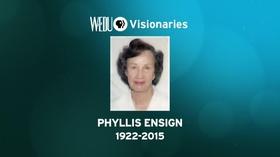 Video thumbnail: WEDU Presents WEDU Visionaries: Phyllis L. Ensign