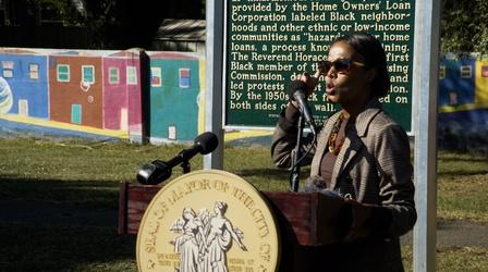 Video thumbnail: American Black Journal Detroit's Birwood Wall receives Michigan Historical Marker