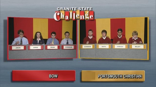 Bow High School vs. Portsmouth Christian Academy