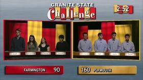 Video thumbnail: Granite State Challenge Plymouth Regional Vs. Farmington