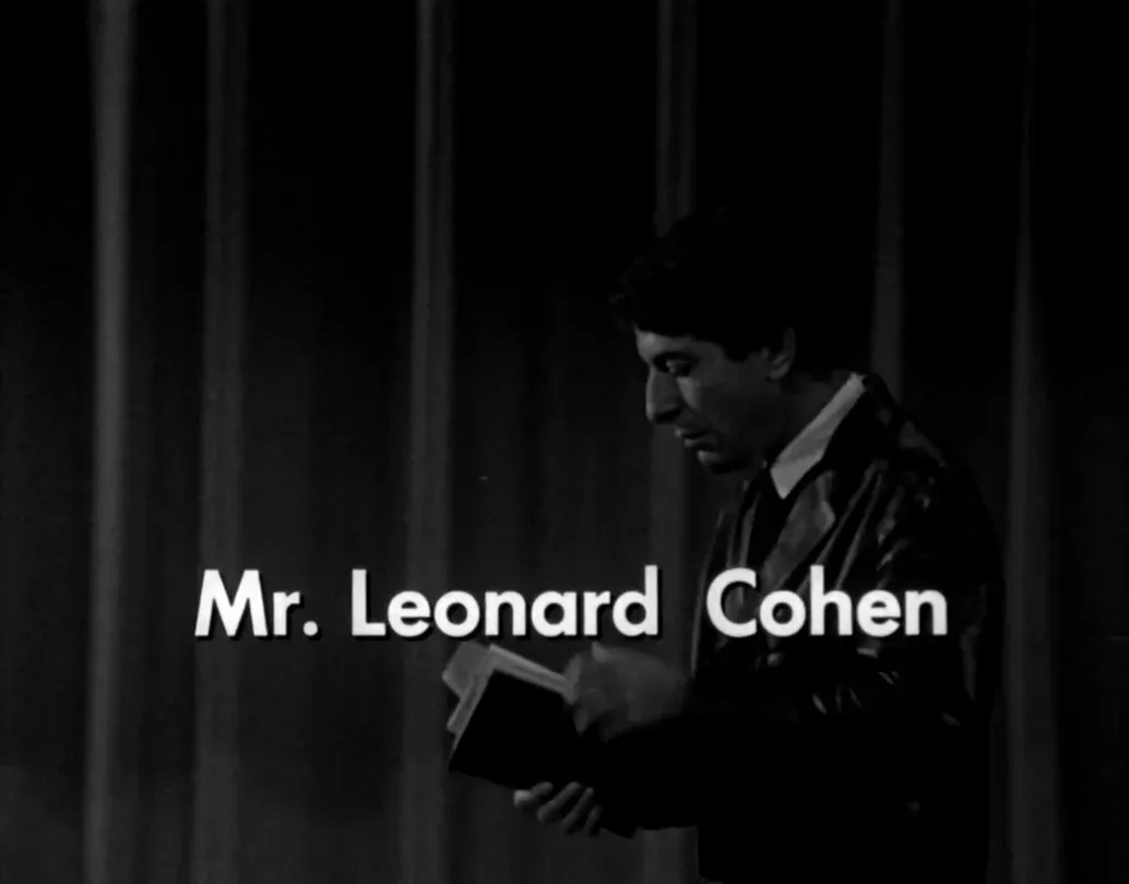 Québec: Ladies and Gentlemen... Mr. Leonard Cohen