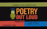 Poetry Out Loud - Vermont Finals 2017