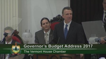 Video thumbnail: Vermont PBS Specials Governor Scott's Budget Address 2017