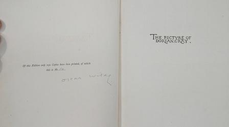 Video thumbnail: Antiques Roadshow Appraisal: 1891 Oscar Wilde-Signed Limited Edition