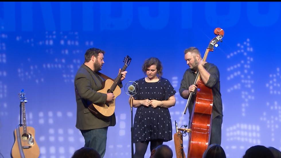 The New 76ers Perform a New Song at Gradstock. image