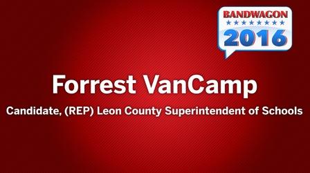 Video thumbnail: WFSU Perspectives 2016 Bandwagon GE: Forrest VanCAmp