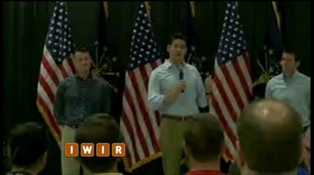 Video thumbnail: Indiana Week in Review Ryan Campaigns for Hollingsworth - November 4. 2016