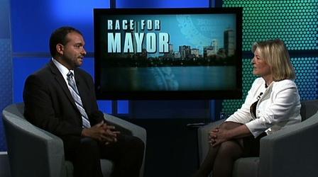 Video thumbnail: Greater Boston Interview with Boston Mayoral Candidate Felix Arroyo