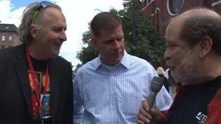 Eric Jackson with Mayor Walsh and Roger Brown at BBJF