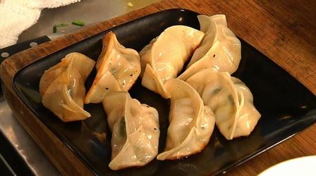 Video thumbnail: Neighborhood Kitchens Neighborhood Kitchens: Meyers and Chang's Pork Dumplings