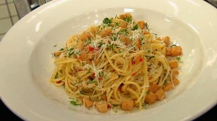 Video thumbnail: Neighborhood Kitchens Neighborhood Kitchens: Scampo's Chicharrón with Spaghetti
