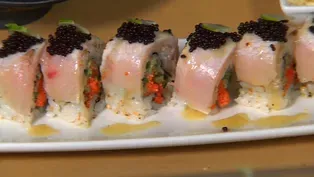 Neighborhood Kitchens: Oishii's Seared Yellowtail Maki