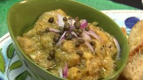 Video thumbnail: Neighborhood Kitchens Neighborhood Kitchens: Emilitsa's Melitzanosalata