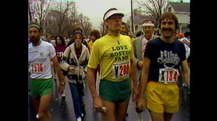 Video thumbnail: WGBH 2016 Boston Marathon, Mile 4: Running Before It Was Cool