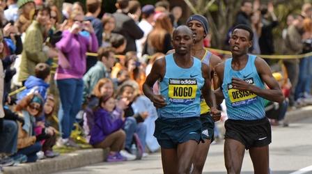 Video thumbnail: WGBH 2016 Boston Marathon, Mile 11: Running With The Best