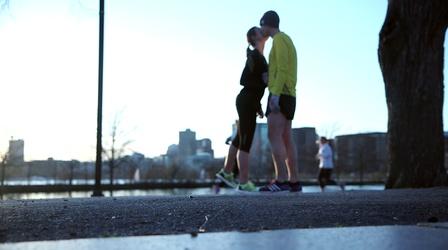 Video thumbnail: WGBH 2016 Boston Marathon, Mile 23: Love on the Run