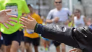 2016 Boston Marathon, Mile 25: And the Crowd Goes Wild!