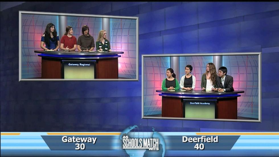 As Schools Match Wits: Gateway Regional vs. Deerfield Academ image