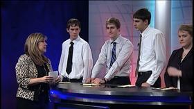 Video thumbnail: As Schools Match Wits Longmeadow High vs. Hopkins Academy