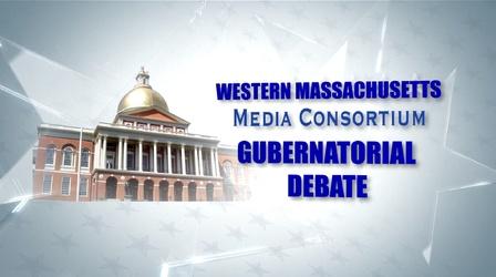 Video thumbnail: NEPM Specials Western Massachusetts Media Consortium Gubernatorial Debate